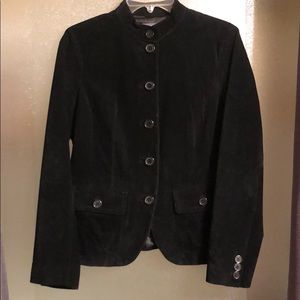Liz Claiborne black suede jacket